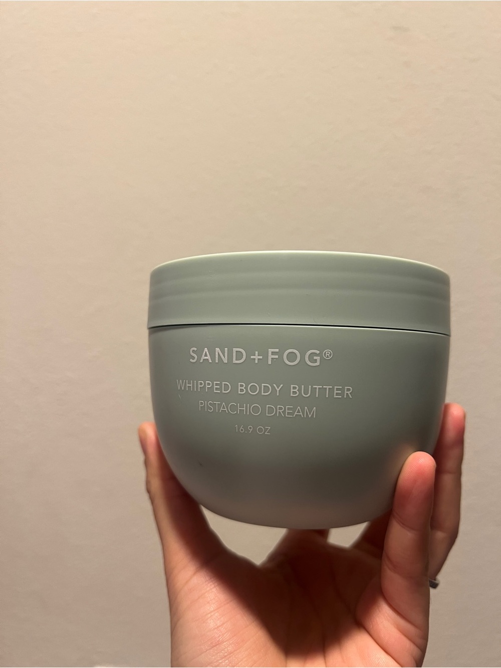 JUMBO SIZE Sand + Fog Whipped Body Butter Pistachio Dream 16.9 Oz NEW
